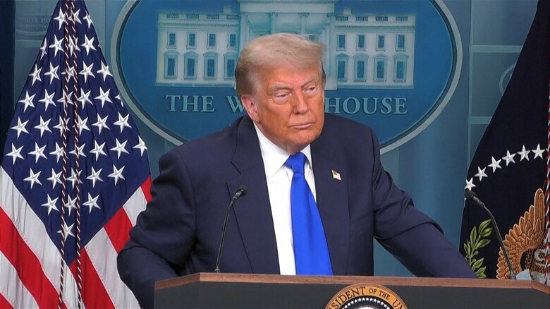 トランプ大統領 イランがウラン濃縮を継続した場合に再び軍事攻撃を行う考えを改めて示す｜FNNプライムオンライン