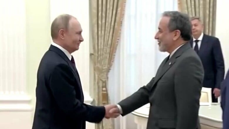 「イランの国民の支援に努めている」　ロシアプーチン大統領会談がイラン外相と会談　イラン側はさらなる支援を要請か｜FNNプライムオンライン
