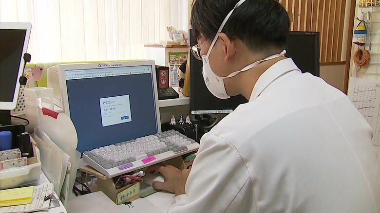 発生届は1件ずつ手打ち入力で、時間がかかっていた