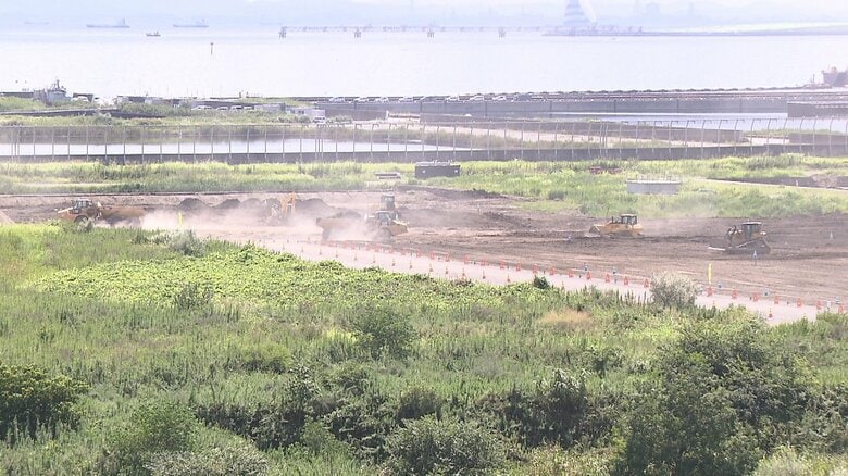 東京23区ゴミ処分場（東京都江東区海の森）