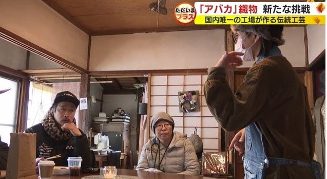 試着できるカフェスペース