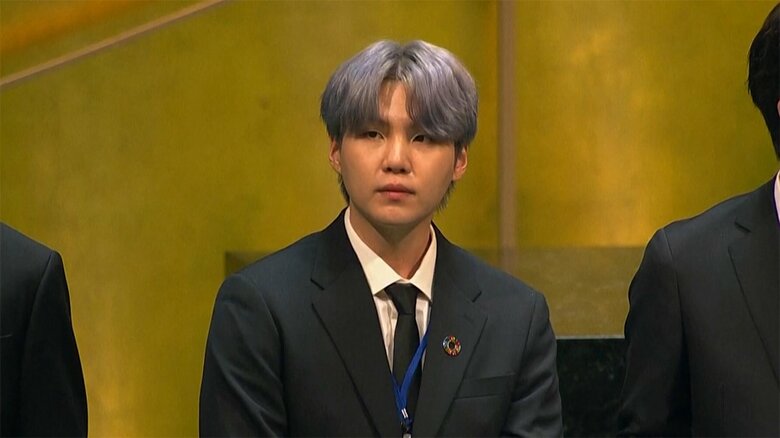 BTSメンバーのSUGAさん