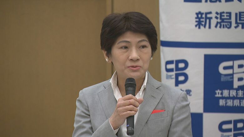 立憲民主党　西村智奈美 衆院議員
