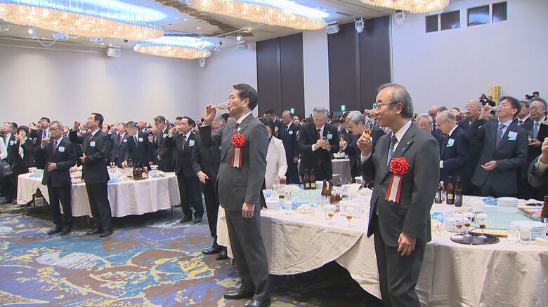 新潟商工会議所の新年祝賀会