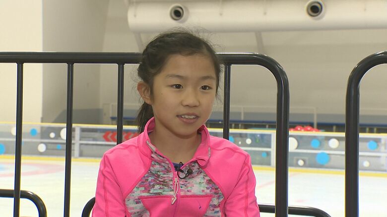 中井亜美 選手（2020年・当時11歳）