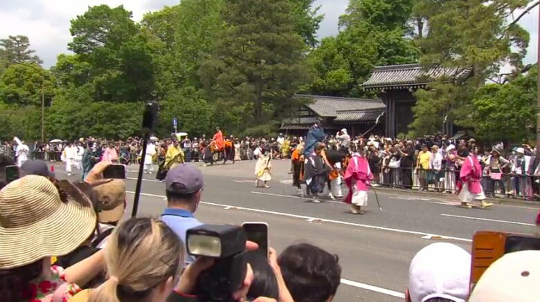 葵祭の行列