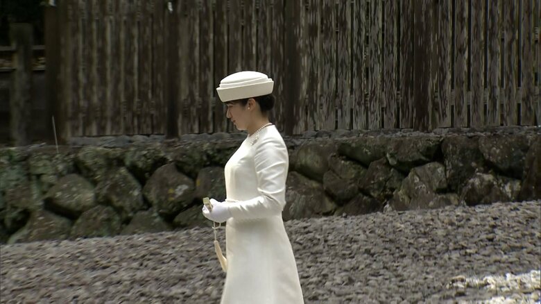 伊勢神宮の内宮を参拝された　3月26日