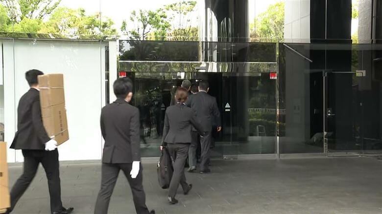 神奈川県警の家宅捜索＠都内