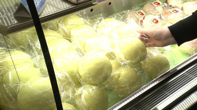 看板商品の『メロンパン』346円（税込み）