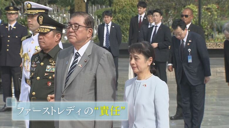 ファーストレディとして初の外交（2025年1月・インドネシア）