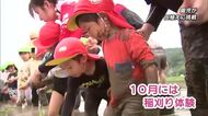 園児が田植えに挑戦「おいしく育ってほしい」10月には稲刈りも　大分