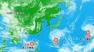 トリプル台風　今後の進路は　気象予報士解説