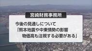 宮崎県内の経済情勢　「熊本地震の影響を注視する必要」　景気判断は見送る