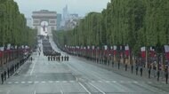 2年ぶり大規模軍事パレード パリ中心部でコロナ対策し...