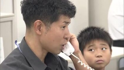 お父さんの上司と“名刺交換”　県庁の「子ども参観日」でお父さん・お母さんの仕事を見て体験【岡山】