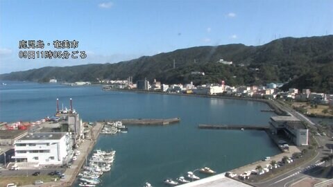 【速報】鹿児島・十島村で震度5強 津波の心配なし