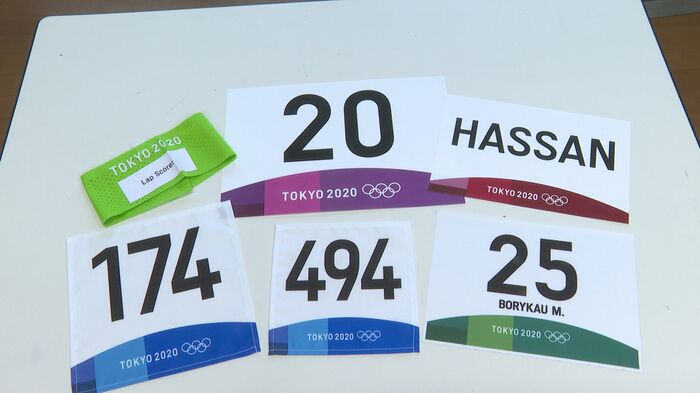 東京五輪、パラリンピックのゼッケンも制作