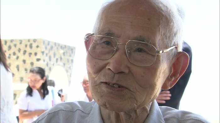 ペリリュー島で戦った元日本兵・土田喜代一さん