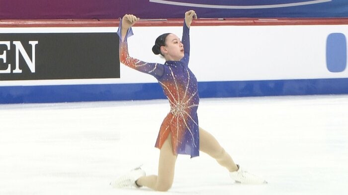 「笑顔で楽しめるように」と臨んだ岡のフリー