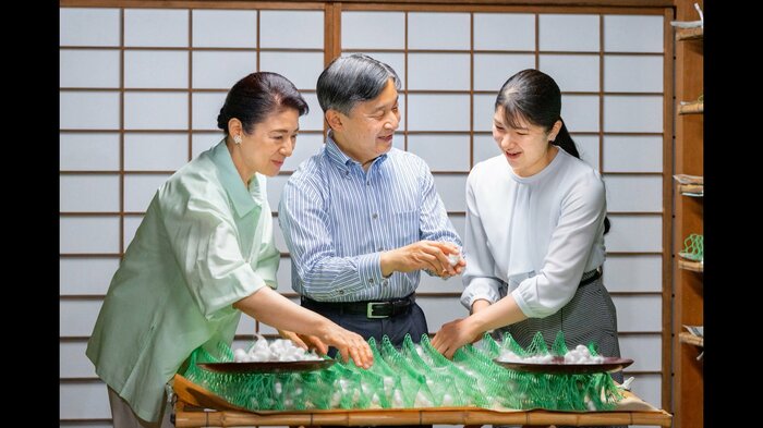 皇居・紅葉山御養蚕所 2023年5月 (宮内庁提供)