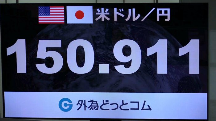3月28日の円相場は円安ドル高で推移