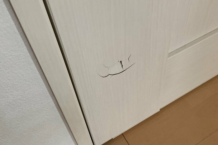アート作品になる前の穴