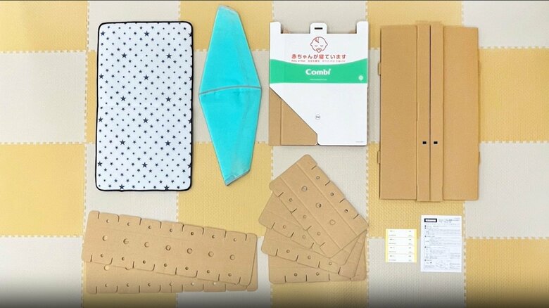 工具なしで組み立てられる（提供：コンビウィズ株式会社）