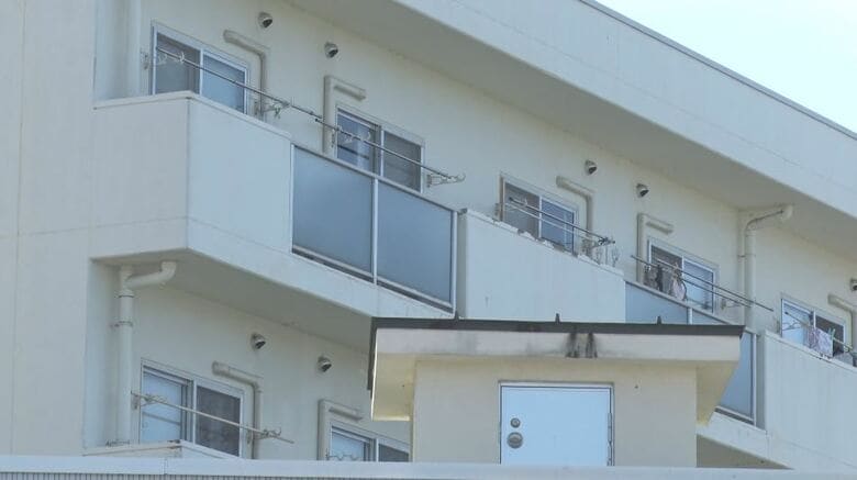 事件があった高齢者施設（長野県塩尻市）