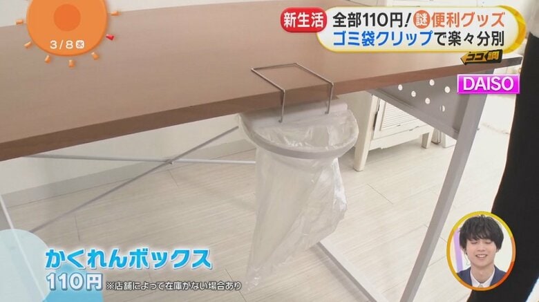 小型のごみ箱になる！