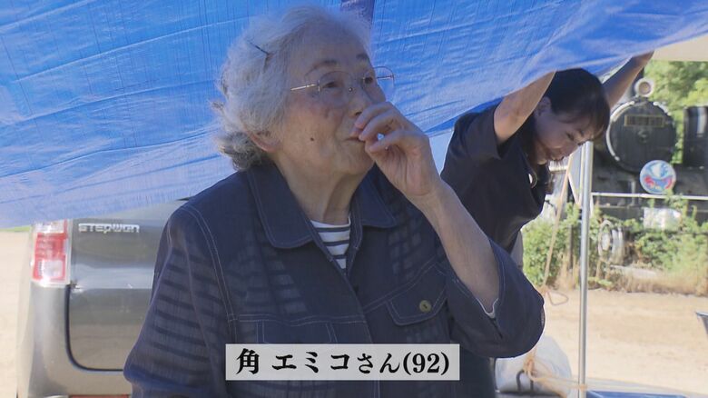 被爆者の角エミコさん　語り部活動を続けている