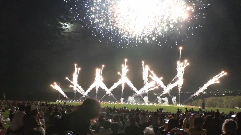 いよいよ花火がスタート