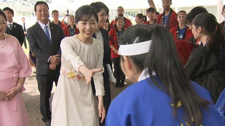 ロンドリーナ文化体育協会での佳子さま