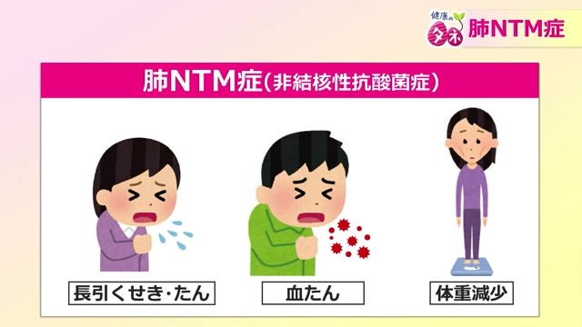 肺NTM症の症状は結核と酷似