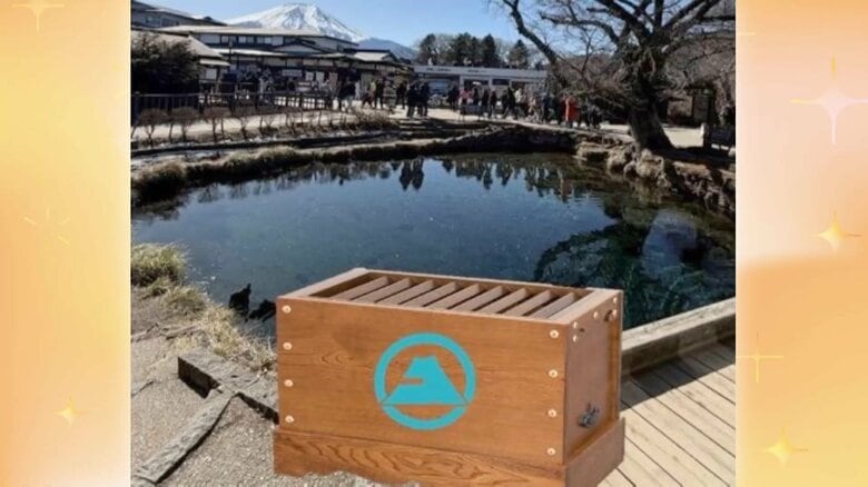 賽銭箱に見立てた“回収箱”を設置予定