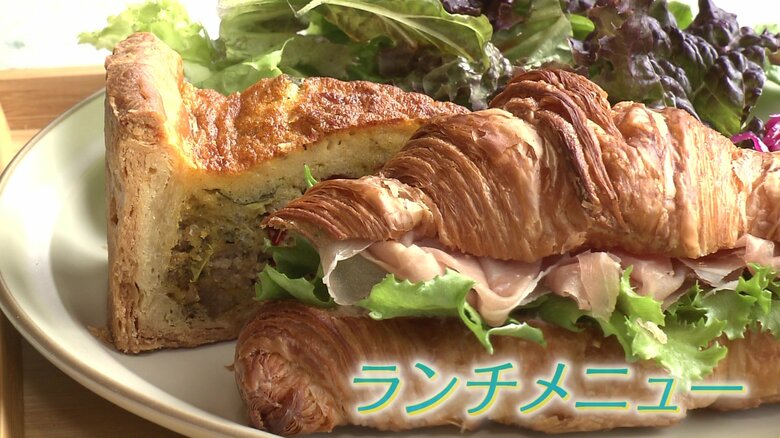 今年から始まったランチプレート　1300円（税込み）