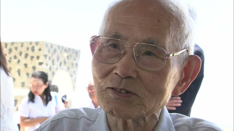 ペリリュー島で戦った元日本兵・土田喜代一さん