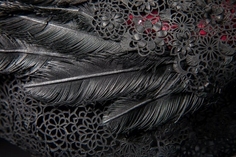 「カラス」のアップ