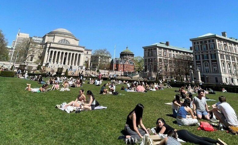 コロンビア大学のキャンパス