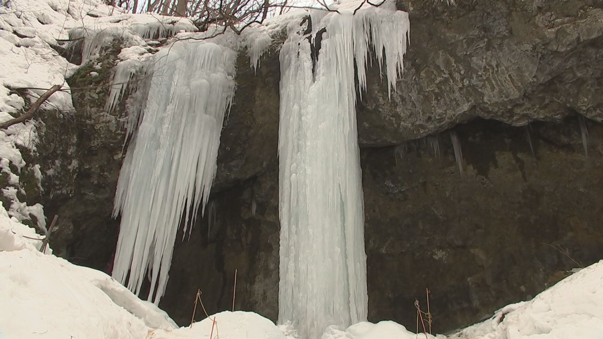 花巻市の“たろし滝”3年ぶりに測定　2026年は「豊作」　岩手県