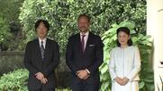 秋篠宮ご夫妻ノルウェー皇太子と懇談　皇太子妃の体調案じお見舞い伝えられる