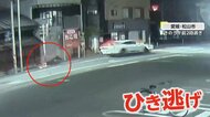「電柱とぶつかったと思っていた」信号無視でパトカーが追跡中の車がミニバイクをはね走り去る　67歳男性が大けが　防犯カメラなどで特定した24歳会社員を逮捕
