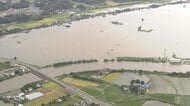 千葉・印旛沼で堤防決壊　住宅孤立し90人近く避難　コイ500匹流出　県内では台風25号の被害続く　あす新たな台風発生か