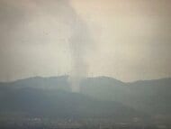 【速報】倉敷市林で建物火災「建物が燃えており、黒い煙が出ている」と通報　消防車など７台出動【岡山】