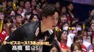 今夜は韓国との準決勝　髙橋藍がサービスエース4本で躍動　バレー男子日本代表がインドにストレート勝ちで4強進出　【アジア選手権】