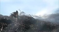 建設資材会社で木材焼ける火事　けが人なし（島根・松江市）