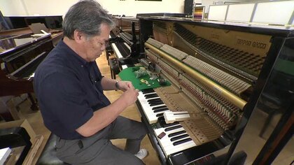 家は中規模半壊…被災ピアノ　能登半島地震の揺れで音にゆがみ「助けてほしい」修復を託された調律師が音色を取り戻す　