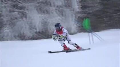 寒波で積雪量は良好！ 内子町でアルペンスキー・スノーボード競技大会【愛媛】