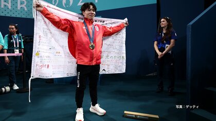 【速報】「感謝の気持ちを込めた演技はできたかな」体操男子個人総合決勝で金メダルの岡慎之助　表彰式後のコメント