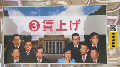 【衆院選9党公約比較(3)】「賃上げ」 最低賃金は?中小企業への支援は?