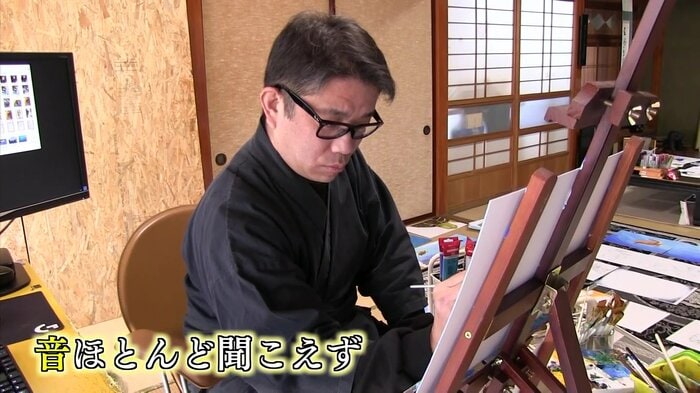 隠岐の島町在住のイラストレーター・中村一夫さん